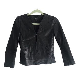 Kate Moss Topshop Leather Jacket XS